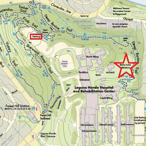 Map to party location